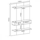 Ver imagem 3 de Painel para Tv de até 43 Polegadas Byte Delta Mel Off White Viero