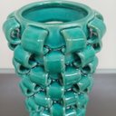 Ver imagem 5 de Vaso Decorativo Enfeite Casa Home&Co Cerâmica 30x19x19cm Verde