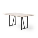 Ver mais imagens de Conjunto para Sala de Jantar com 6 Cadeiras Betina Verde/Black/Off White