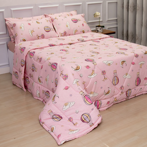 Edredom Solteiro de Malha 100% Algodão Fio 30.1 Penteado Super Macio - Antialérgico Cat