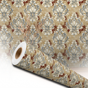 Ver imagem 2 de Papel de Parede Adesivo Efeito Arabesque Decoração Premium