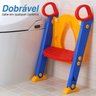 Assento Redutor Infantil com Escadinha Vaso Sanitário Lorben - 6
