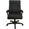 Cadeira Presidente para Escritório com Mola Ensacada Preto - 2