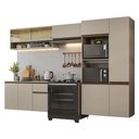 Ver imagem 3 de Armário de Cozinha Completa 300cm Suspenso Nice Madesa 07