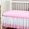 Capa de Colchão para Berço em Malha Gel Lisa com Zíper Conforto e Proteção:rosa - 2