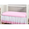 Capa de Colchão para Berço em Malha Gel Lisa com Zíper Conforto e Proteção:rosa - 3