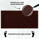 Ver imagem 6 de Tapete Beira de Cama 66x120 Oasis Shaggy Marrom Castor