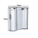 Ver imagem 2 de Dobradiça para Porta Vai e Vem 3" Branca 160/3 Unidade Coimbra