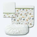 Ver imagem 1 de Jogo Lençol Berço Americano 3pçs Pequena Cidade Verde - Hug