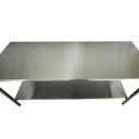 Ver imagem 6 de Mesa Aço Inox Industrial 180x70x90 cm Plano Liso Nortinox