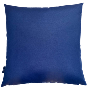 Capa de Almofada Waterblock Impermeável Antimofo Antiácaro Área Externa 45cmx45cm:Azul Marinho