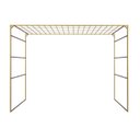 Ver imagem 5 de Pergolado Telado Dourado para Barraca de Praça 250cm Portátil e Desmontável