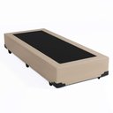 Ver imagem 1 de Cama Box Solteirão Sintético Loja Xerife Bege 40x96x203