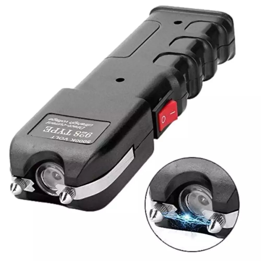 Máquina de Choque Taser 928 Type C/ Lanterna Led (g) - 3