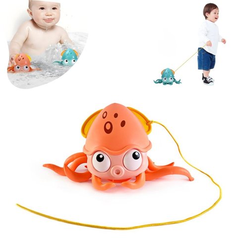 Brinquedo Polvo Infantil com Movimento - Divertido e Interativo