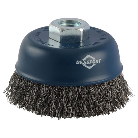 Escova de Aço Tipo Copo 85 X M14 - 7258 - Brasfort