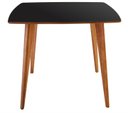 Ver imagem 3 de Mesa de Jantar Quadrada Especial de 90cm na Cor Preta