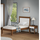 Ver imagem 5 de Mesa de Cabeceira em Madeira Maciça 1 Gaveta Modena