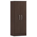 Ver imagem 5 de Guarda Roupa Solteiro Wind com Multiuso Viena com Cômoda Montevidéu Café Touch - Demóbile