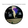 Quadro Mapa do Brasil de Raspar Raspadinha Grande C/ Moldura - 2