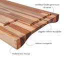 Ver imagem 2 de Tábua de Madeira para Churrasco Apolo