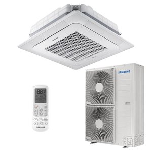 Ar-condicionado Split Inverter Cassete 47000 Btus Samsung Windfree Quente e Frio Ac048dn4dkg/