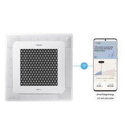 Ar-condicionado Split Inverter Cassete 47000 Btus Samsung Windfree Quente e Frio Ac048dn4dkg/ - 2
