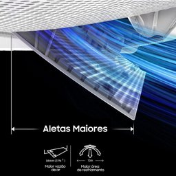 Ar-condicionado Split Inverter Cassete 47000 Btus Samsung Windfree Quente e Frio Ac048dn4dkg/ - 8