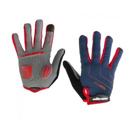 Luva Elleven Longa Azul Vermelho M - 1