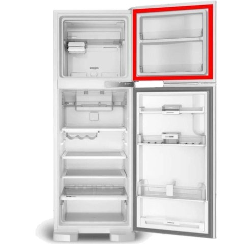 Gaxeta Electrolux DC38 DF34 DF36 Superior Aba Rígida para Geladeira