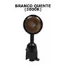 Trilho Eletrificado 1 Metro 3 Spots Led 7w 3000k Bivolt Preto - 2