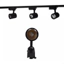 Ver imagem 1 de Trilho Eletrificado 1 Metro 3 Spots Led 7w 3000k Bivolt Preto