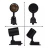 Trilho Eletrificado 1 Metro 3 Spots Led 7w 3000k Bivolt Preto - 3