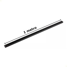 Trilho Eletrificado 1 Metro 3 Spots Led 7w 3000k Bivolt Preto - 5