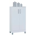Ver imagem 2 de Armário Multiuso 60cm 2 Portas Tami P11 Branco - Mpozenato