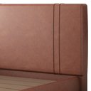 Ver imagem 4 de Cama Casal Flutuante com Cabeceira 140cm Astra S04 Couríssimo Telha - Lyam Decor