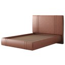 Ver imagem 3 de Cama Casal Flutuante com Cabeceira 140cm Astra S04 Couríssimo Telha - Lyam Decor