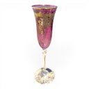 Ver imagem 4 de Jogo com 6 Taças em Cristal Roxo para Flute 23x7cm