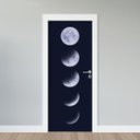 Ver imagem 1 de Adesivo de Porta - Fasees da Lua 2