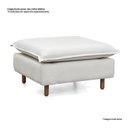 Ver imagem 4 de Capas Puff Sôma CabeCasa MadeiraOriginals Bege/Marrom