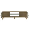 Conjunto Sala Charlotte: Rack, Mesa e Buffet - Artely - 3