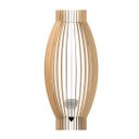 Ver imagem 1 de Abajur Grande de Chão MAGNÓLIA MDF Luminária -:MDF CRU