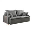 Ver imagem 2 de Sofa Orfeu 1.80 Nobly Linho Cinza