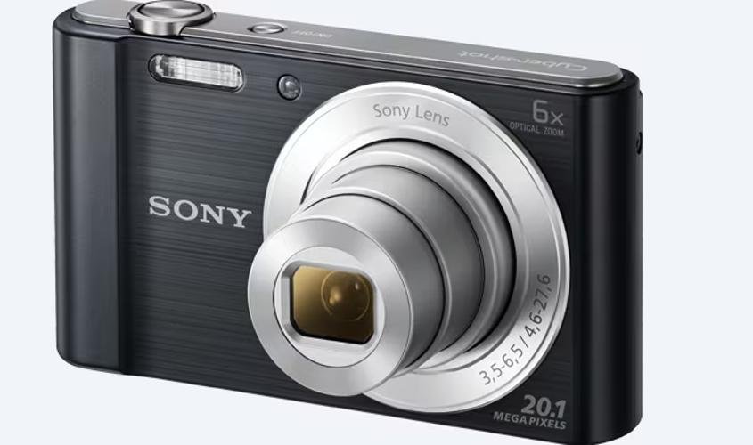 Câmera Sony Cyber-shot Dsc-w810 Preta - 1