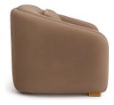 Ver imagem 4 de Poltrona Lilian Luxo Recepção Escritório Suede Bege:cappuccino/liso