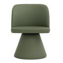 Ver imagem 2 de Kit 02 Cadeiras de Jantar Liz Base Fixa Corano Verde - Nexta Casa