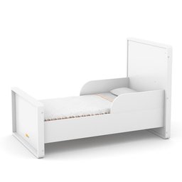 Dormitório Tutto New 2 Portas, Cômoda 1 Porta, Berço Branco Soft com Colchão D18 - Matic Móveis - 5 Dormitório Tutto New 2 Portas, Cômoda 1 Porta, Berço Branco Soft com Colchão D18 - Matic Móveis - 5