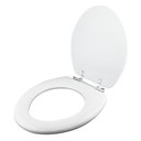 Ver imagem 2 de Assento Sanitário Almofadado Ravena Branco para Vaso Deca