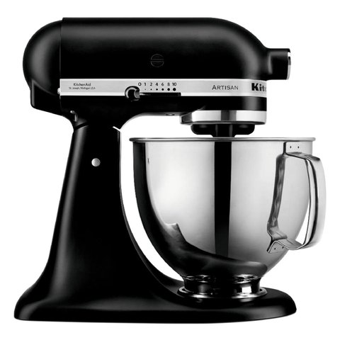 Batedeira Mixer KitchenAid Artisan Black Matte 4,8L 220V
