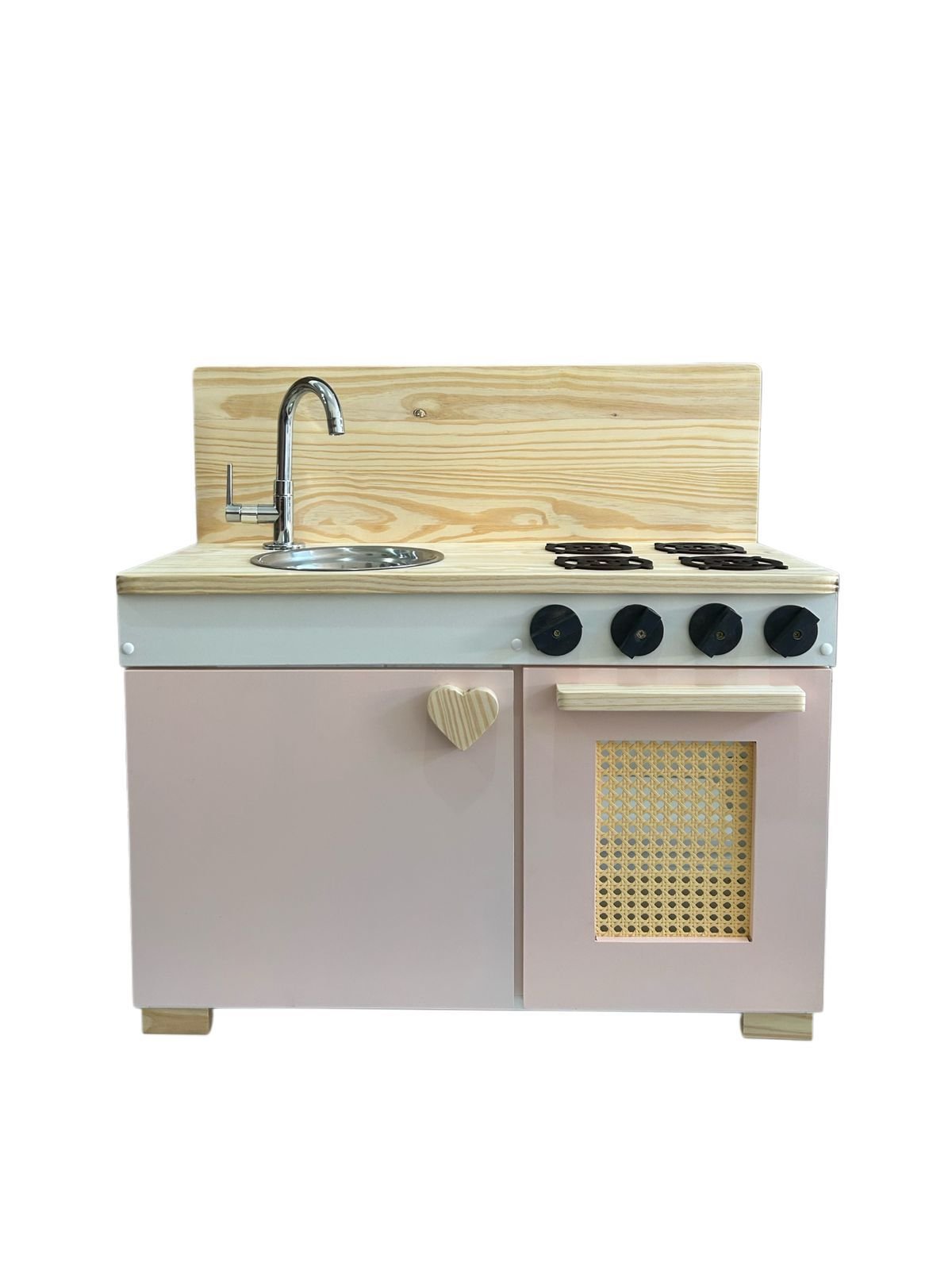 Fogão Cozinha com Palha Indiana Infantil Mini